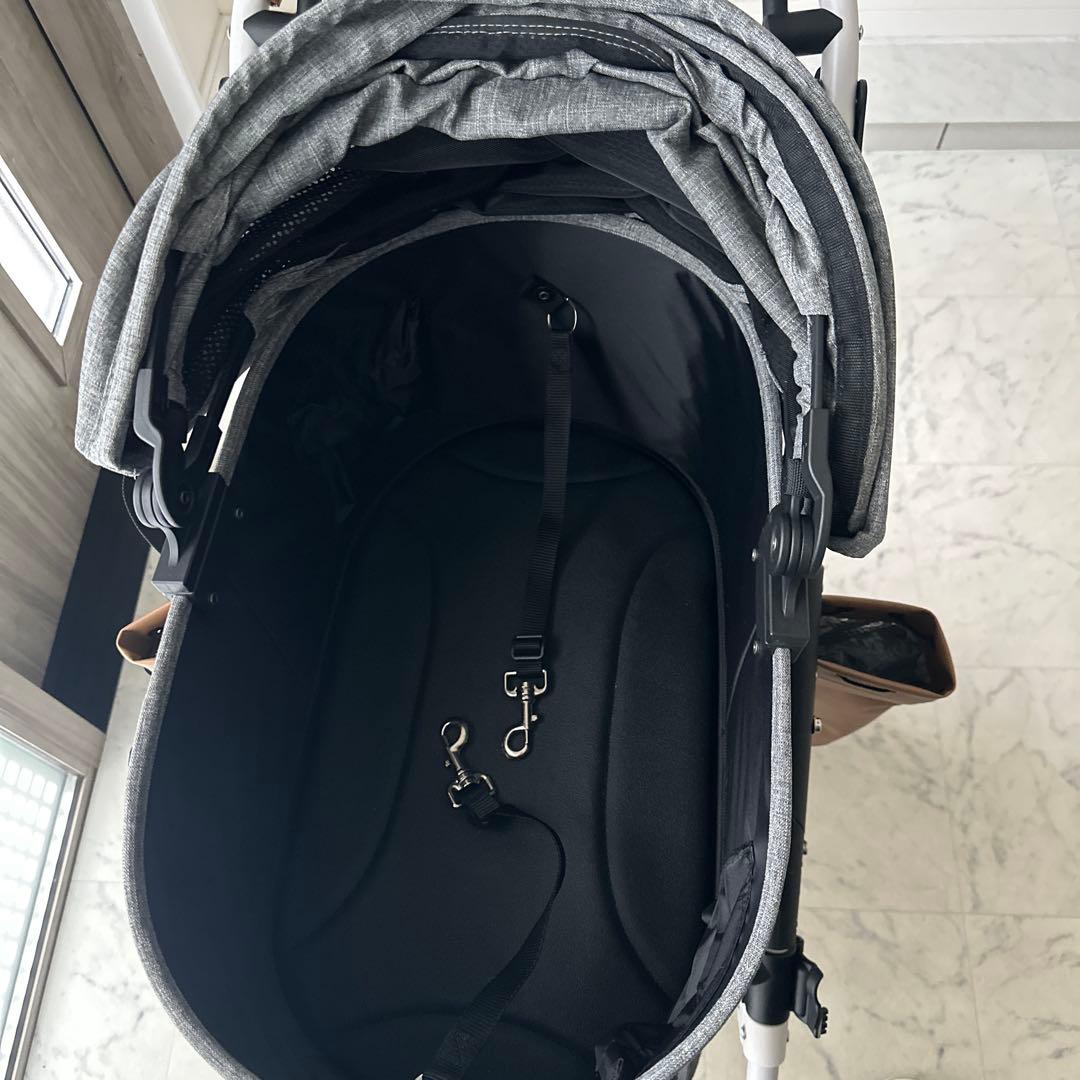 ☆☆エアバギー ドッグ　ドーム3 レギュラー　アースグレー　美品