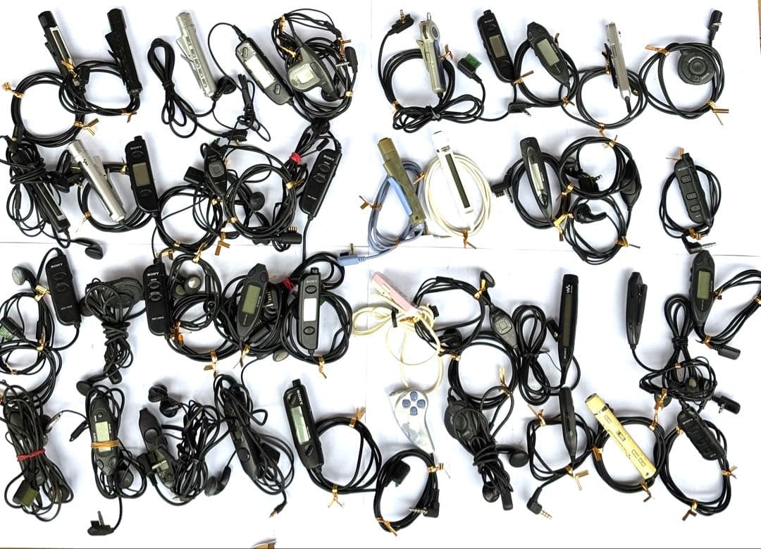 カセット MD CD等 リモコン ジャンク品　40本まとめセット