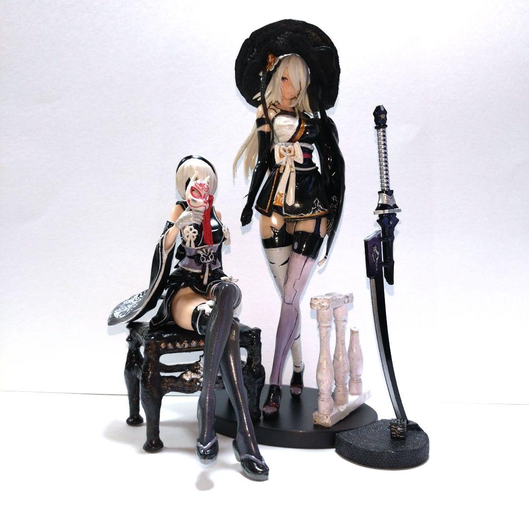 ニーアオートマタ２B A２フィギュア•リペイント品
