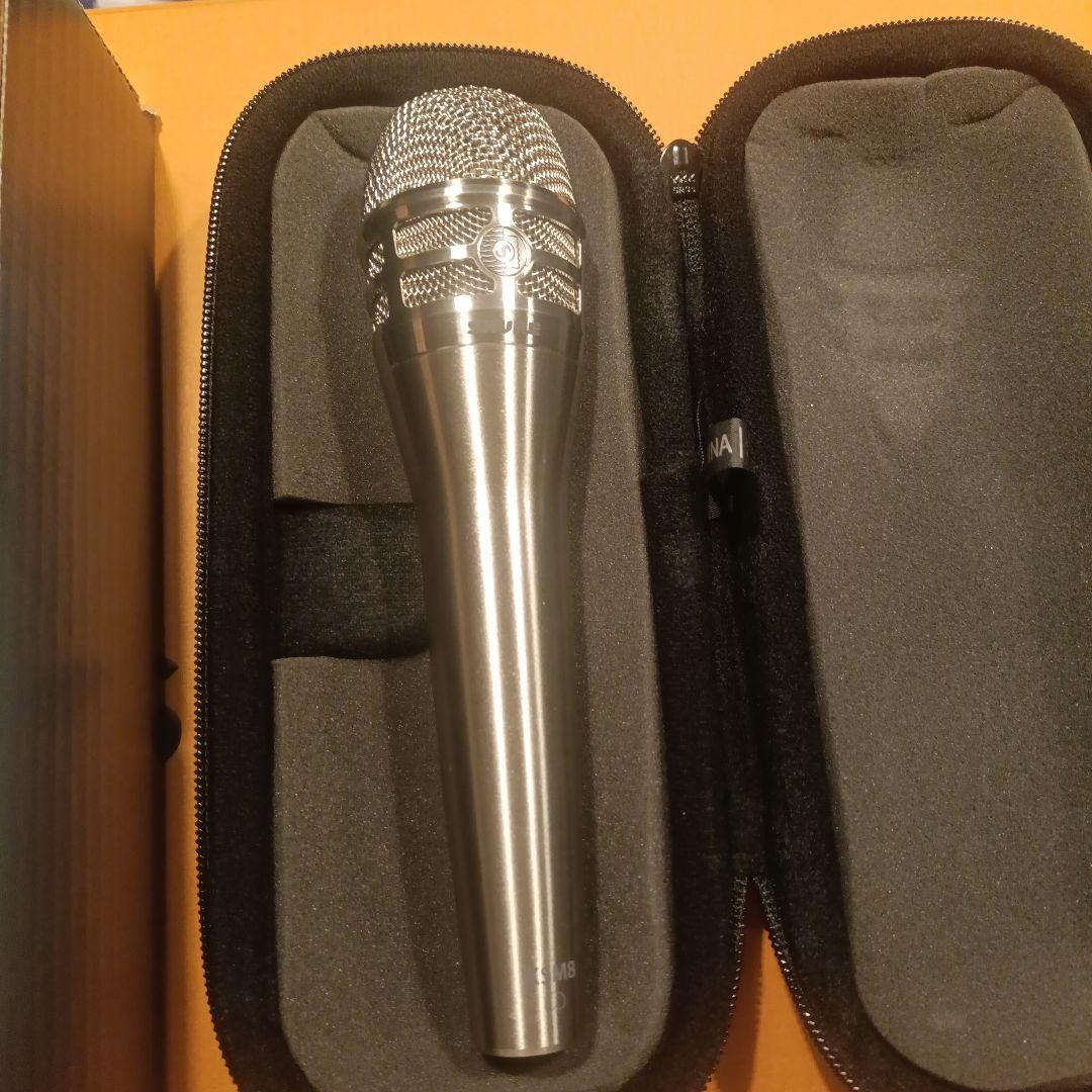 KSM8 SHURE ダイナミックマイク シルバー ケース付き