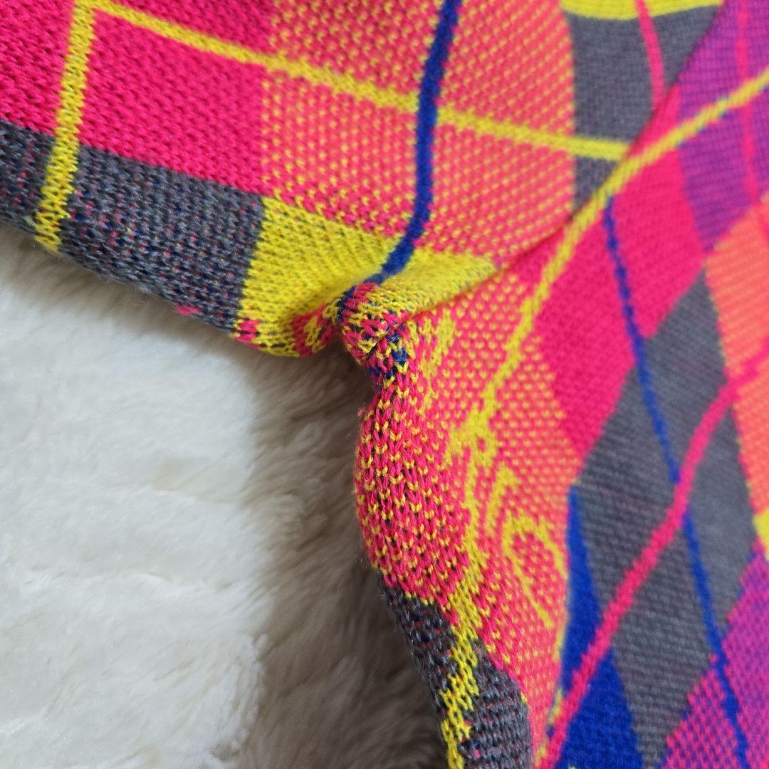 美品 マークアンドロナ アーガイル柄 セットアップ 日本製 近年モデル