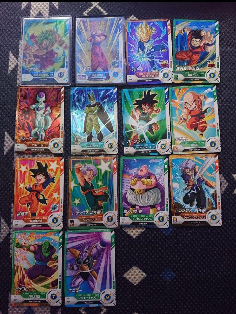 ドラゴンボール　スーパーダイバーズ　ロケテスト　１４種