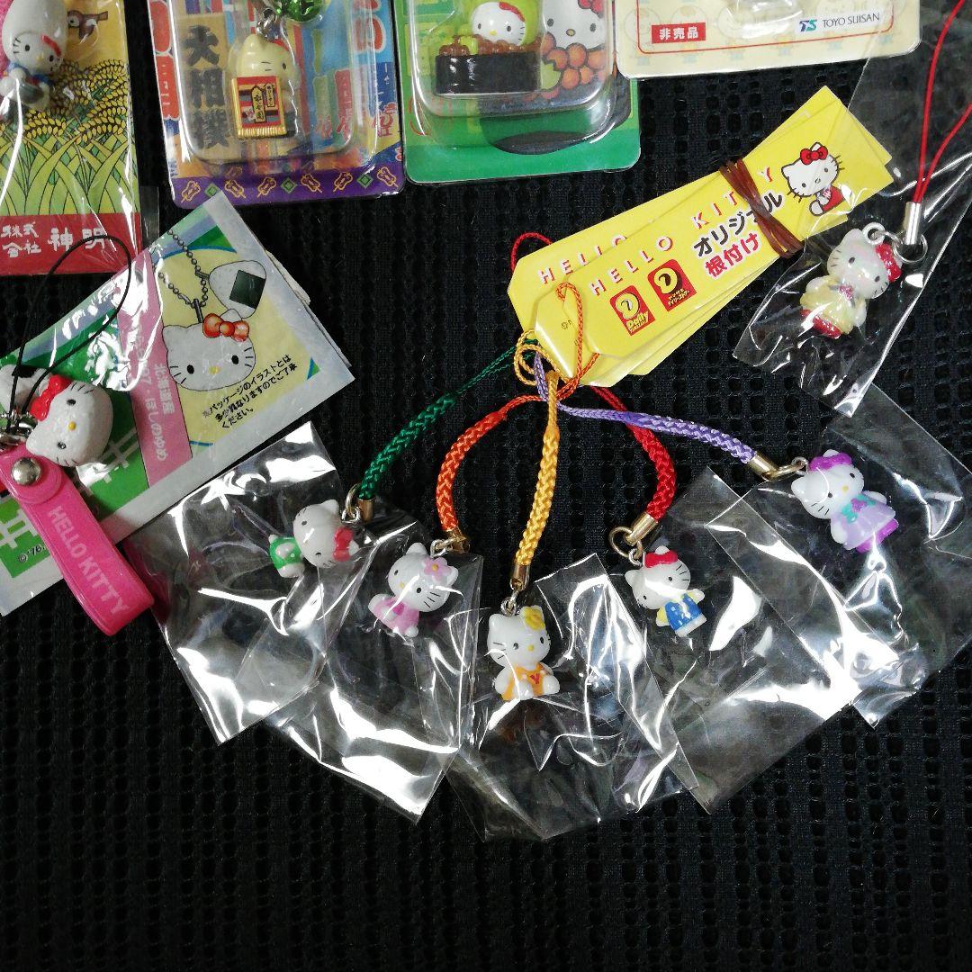 日*9様 レアハローキティフルーツバージョンチョコストラップアイスボールペン消し