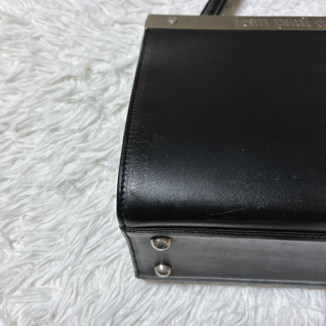 miwako ☆ ジャンポールゴルチエ　メタルプレート　ハンドバッグ　無地