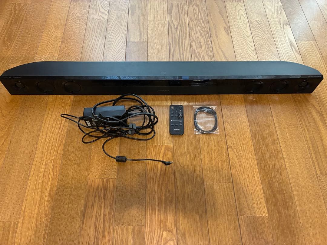 ONKYO 2ch サウンドバーシステム SBT-200(B) 付属品あり