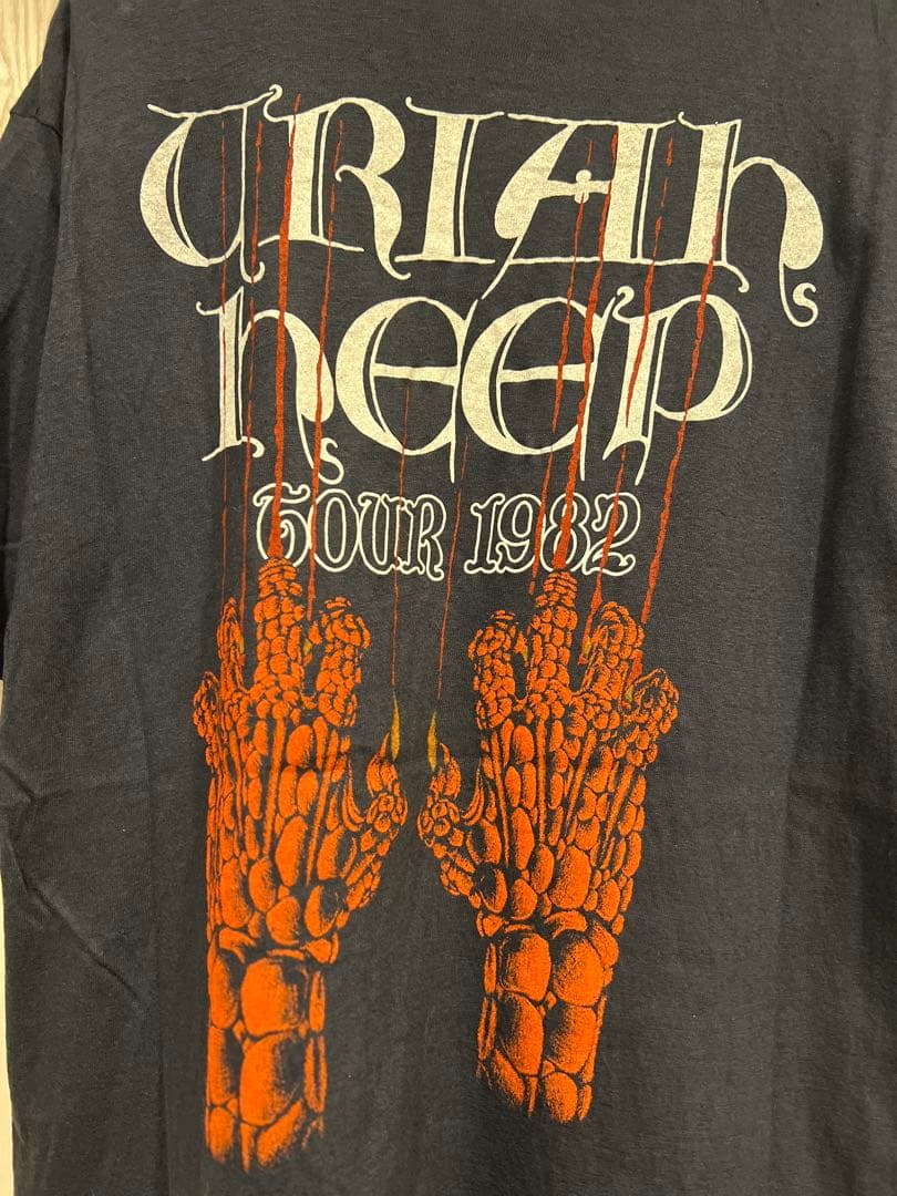 80s Uriah Heep ABOMINOG 1982 ツアーT