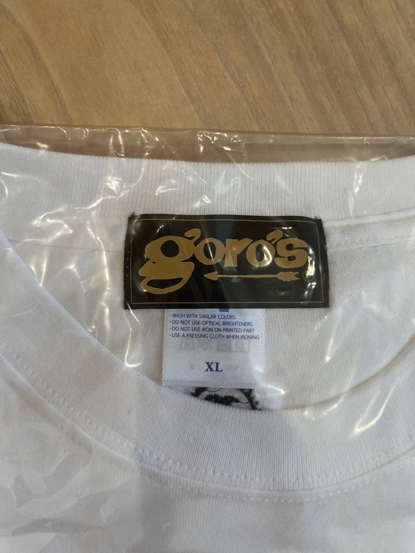 新品未開封　goro’s ゴローズ Tシャツ ホワイト　XL 白