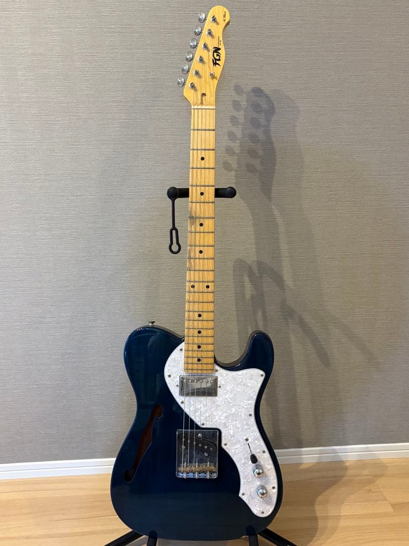 フジゲン テレキャスター ブルー シンライン