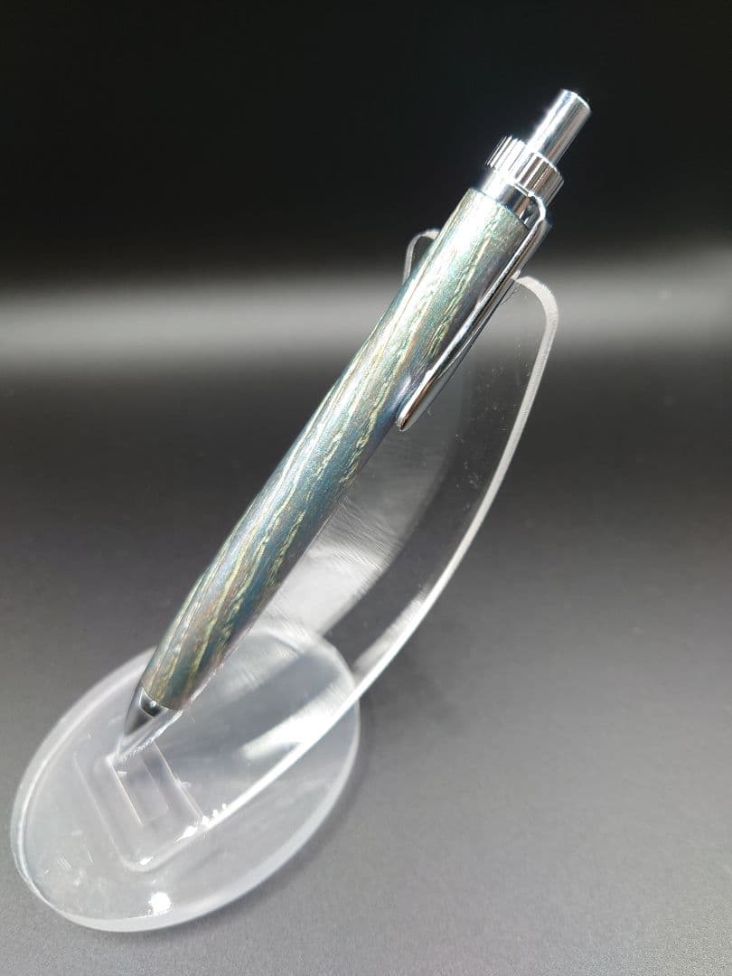 栗　シャープペンシル　浮造り　新うるし　変わり漆　拭き漆　加藤金属KATO202