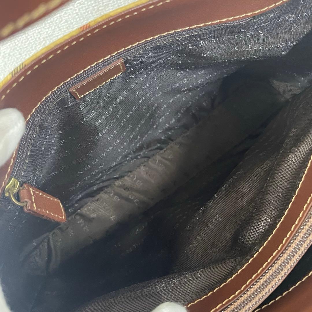 【N】BURBERRY バーバリー ノバチェック ハンドバッグ
