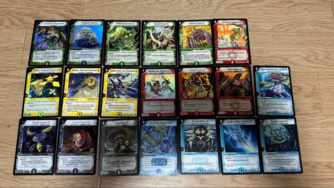 デュエルマスターズ　サバイバー　20枚セット　海外版