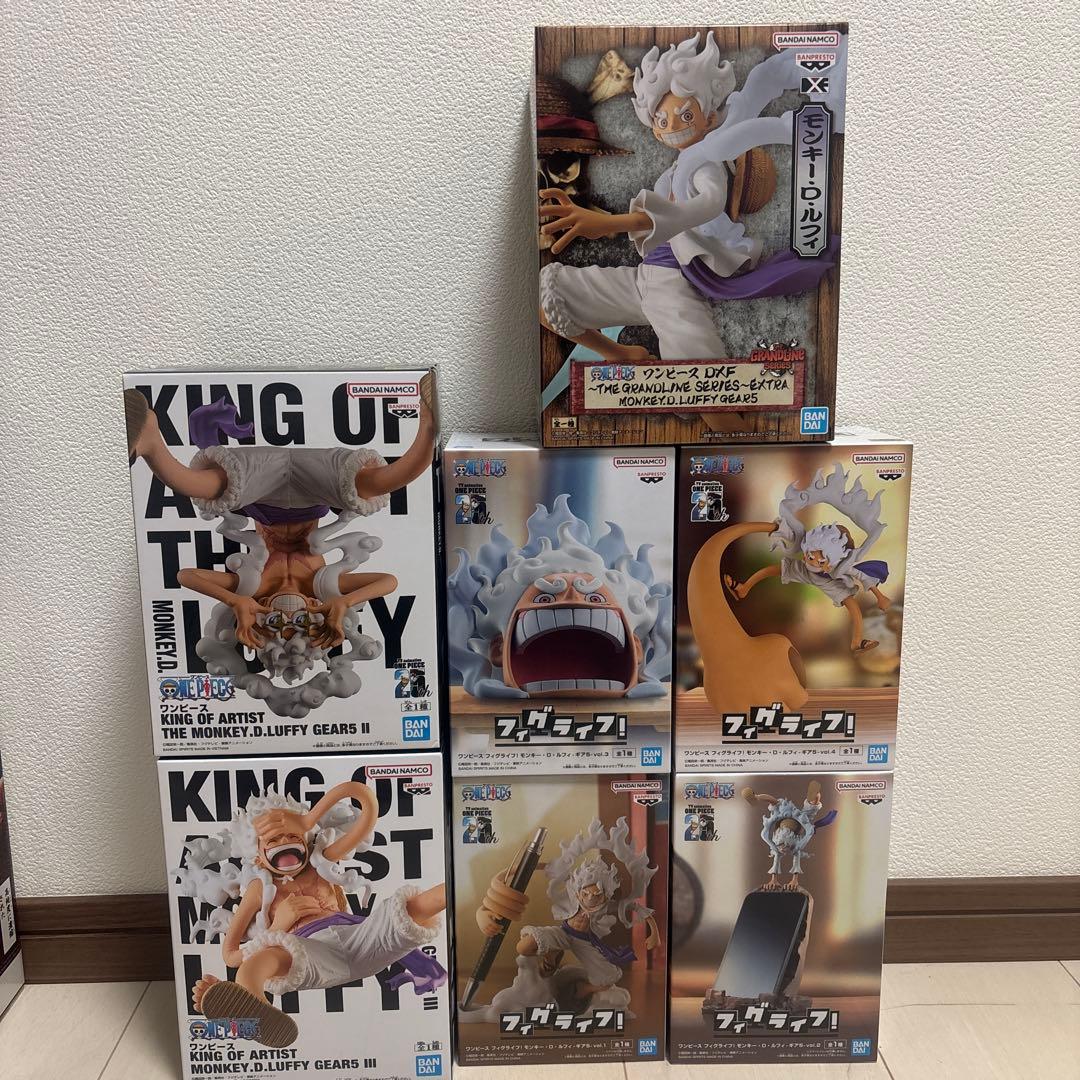 ワンピース　フィギュア　ニカ　まとめ売り　7体