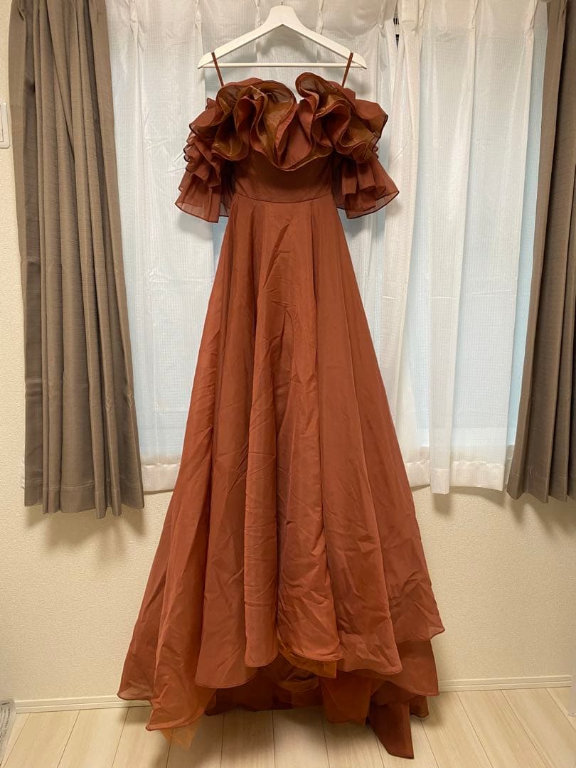 URBAN BLANCHE テラコッタカラードレス ファーストオーナー