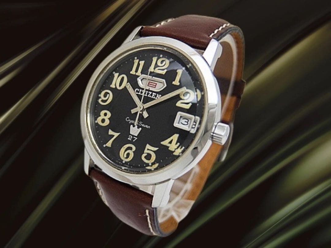 CITIZEN Crystal Seven 自動巻き時計