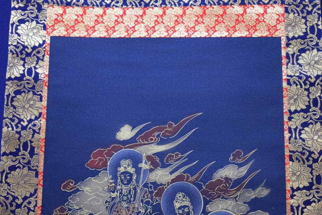 複製/紫芳/十三佛図/工芸/布袋屋掛軸HH-948