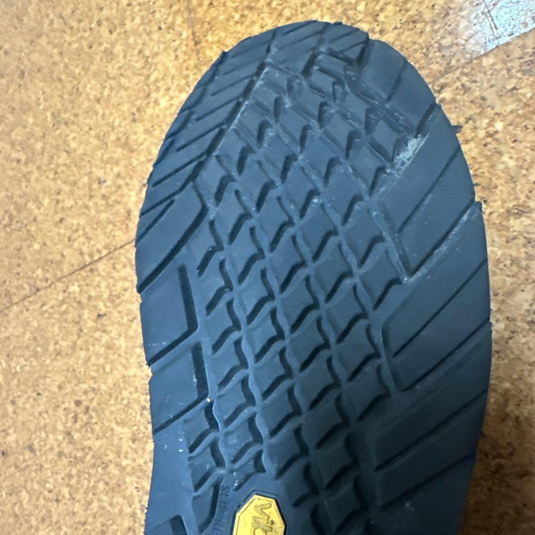 RUSSELLブラウン レザー モカシンシューズ