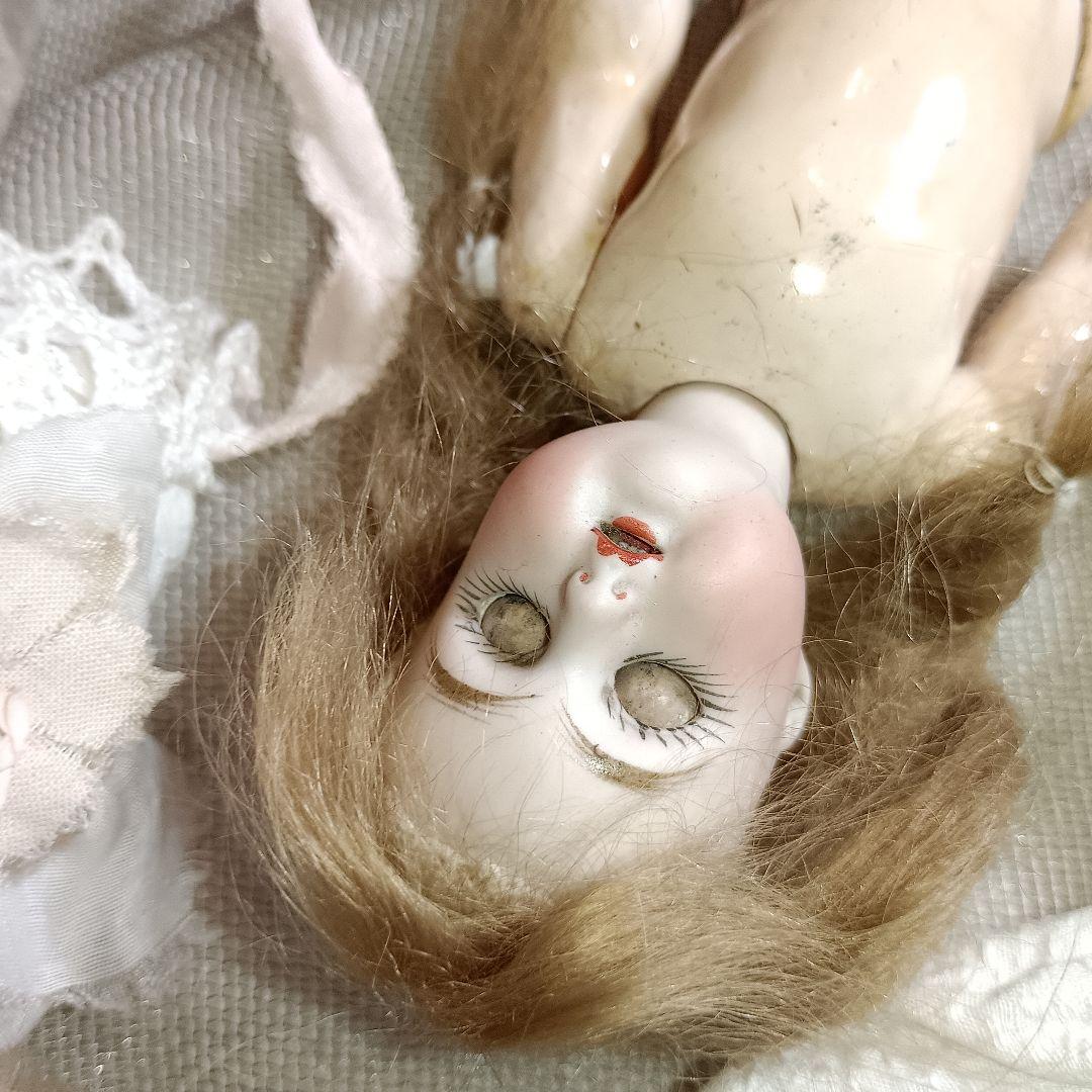 K7⭐アンティークドール　ビスクドール　ケストナー　171　ミニョネット ⭐