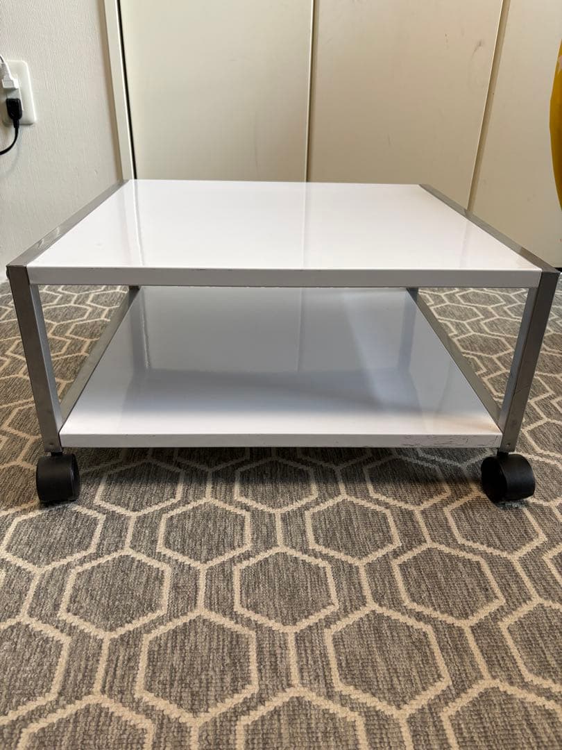 林製作所　グローバルマルチワゴンロータイプ デスク下プリンター台