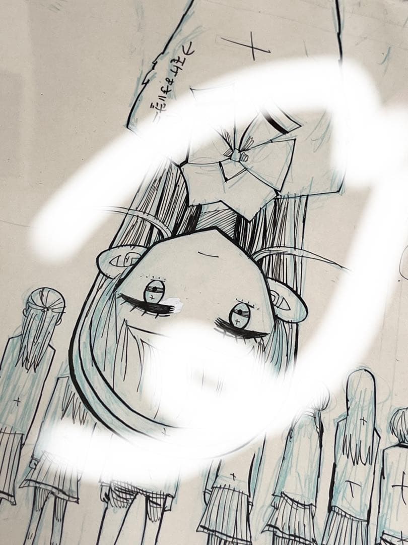 ねじまきカギュー　直筆イラスト　生原画　大廻転ッ！ナ渦ヤ祭り　当選