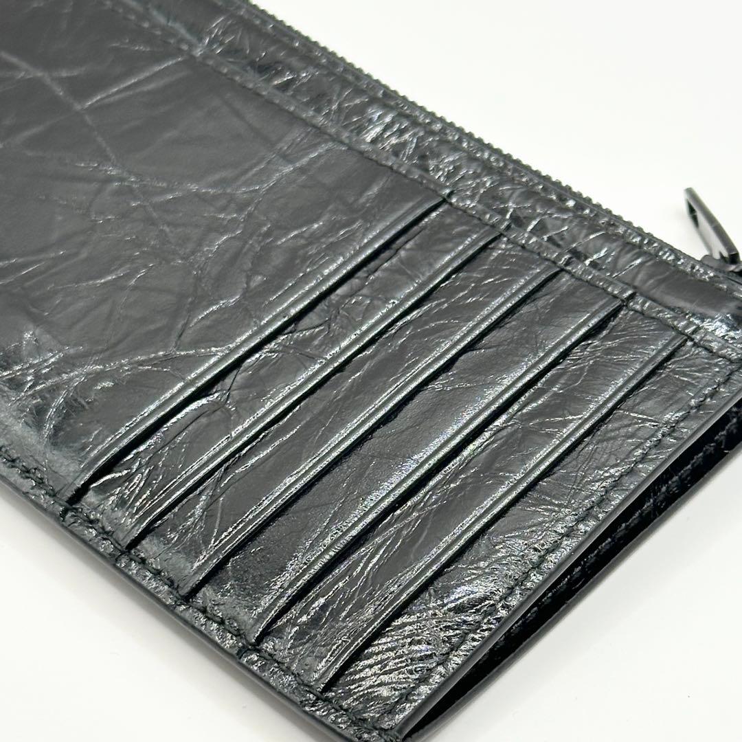 【新品未使用】BALENCIAGA バレンシアガ　フラグメント　財布　レザー