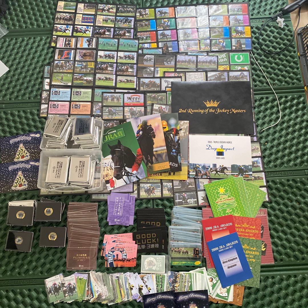 JRAオッズカード800枚程　他記念品　まとめ売り　※新品未使用品