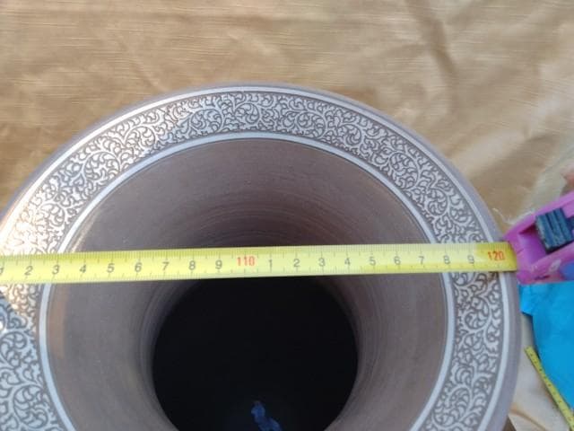 東炎窯　壷　54x20cm