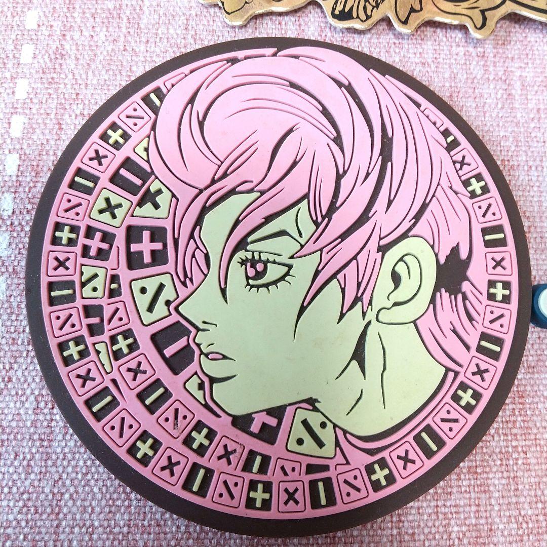 ジョジョの奇妙な冒険 5部黄金の風ラバーコースターセット ジョルノ ブチャラティ