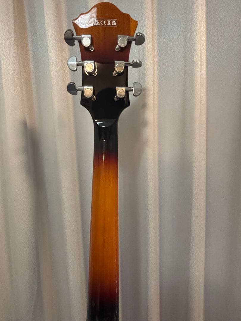 最終価格/ケース,保証書付き Ibanez フルアコースティックギター