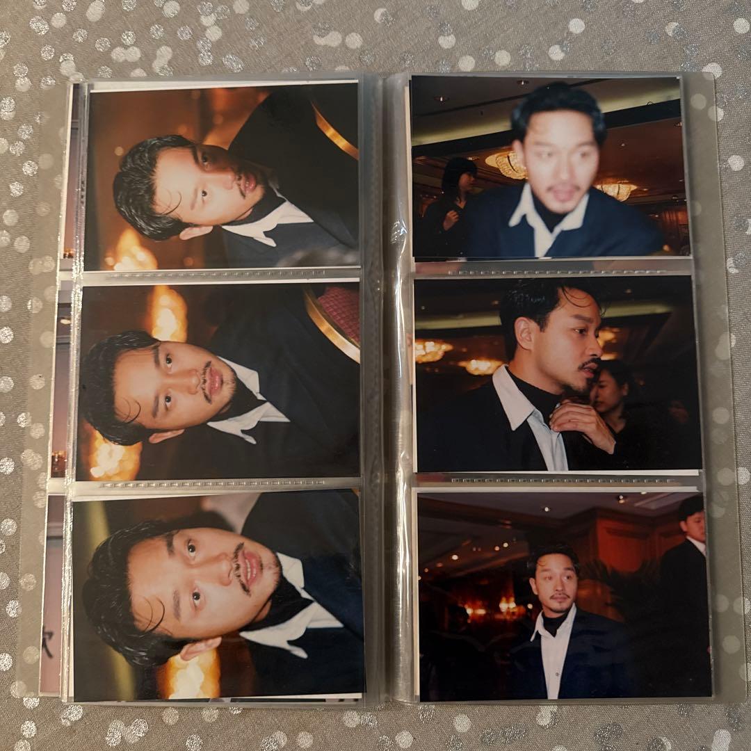 張國縈レスリーチャン生写真アルバム/1996年飲茶倶楽部主催イベント上海灘撮影時