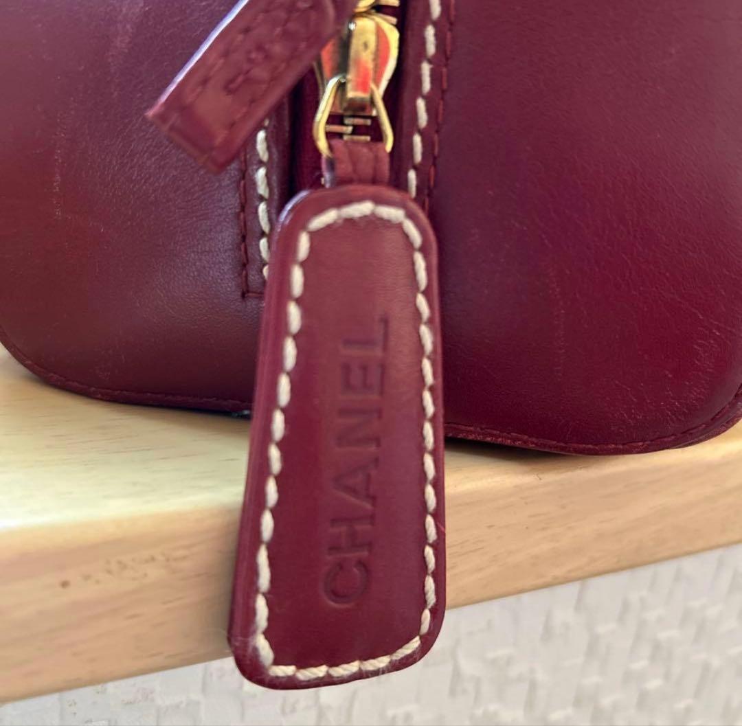 シャネル　ワイルドステッチ　ハンドバック