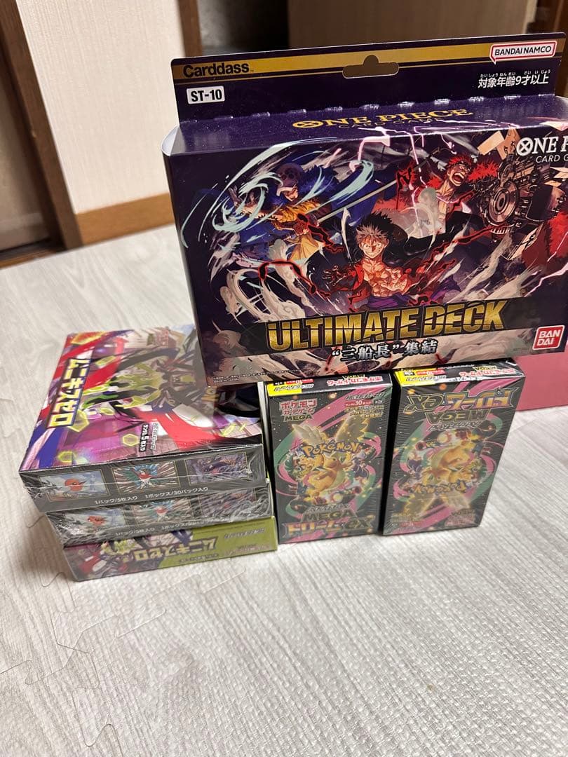 ポケモンカードゲーム 7BOX . ワンピースカード ULTIMATE DE 1