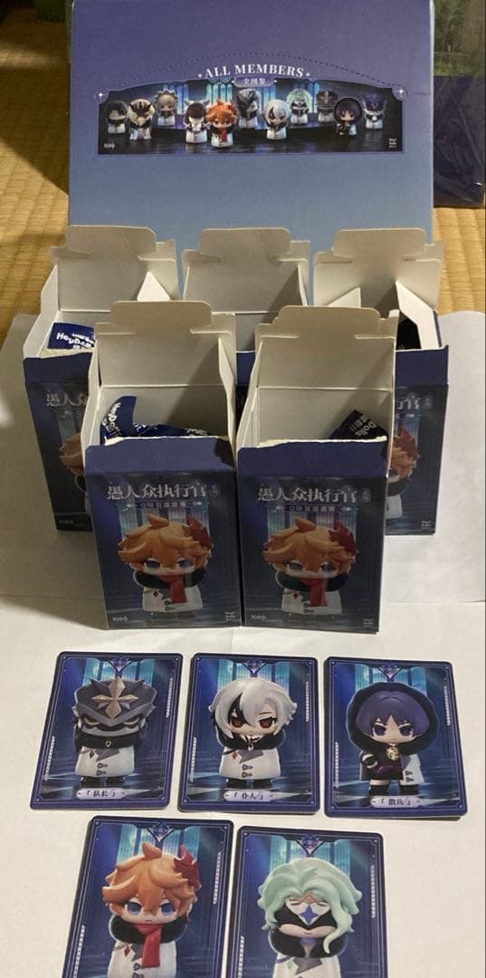 原神　ファデュイ執行官コレクションフィギュア　5点セット