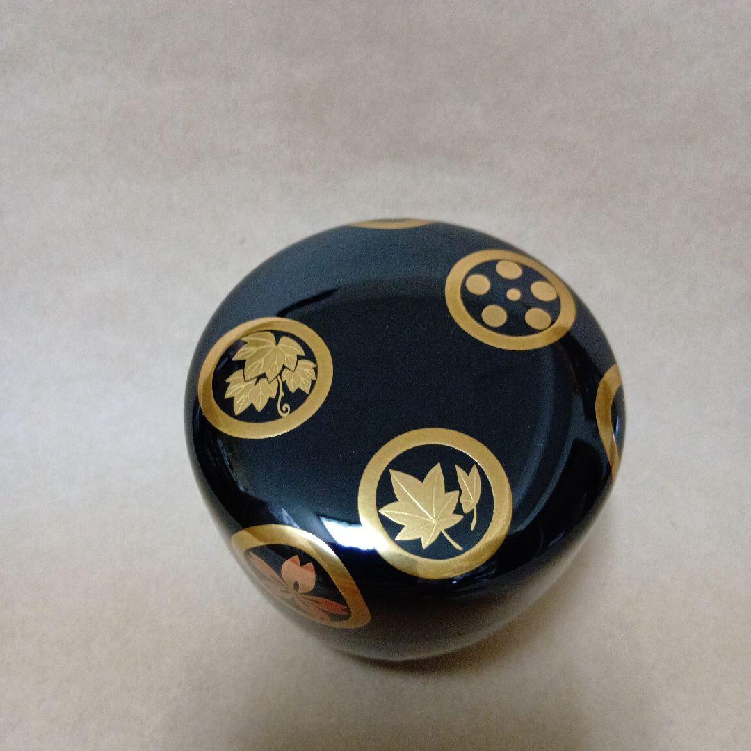 茶道具　大棗春秋丸紋蒔絵