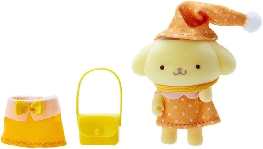 サンリオ　フロッキーマスコット　きせかえ　ミニチュアコレクション　人形フィギュア