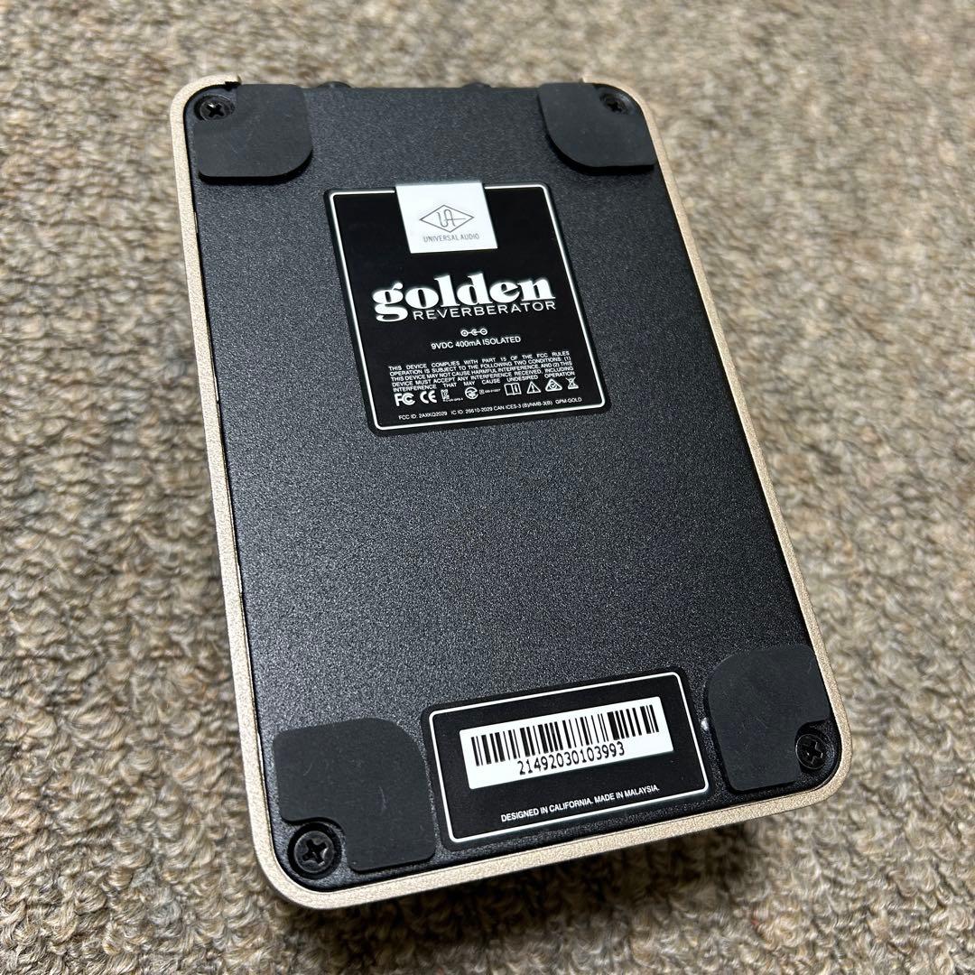 UAFX golden Reverberator リバーブ UAD Reverb