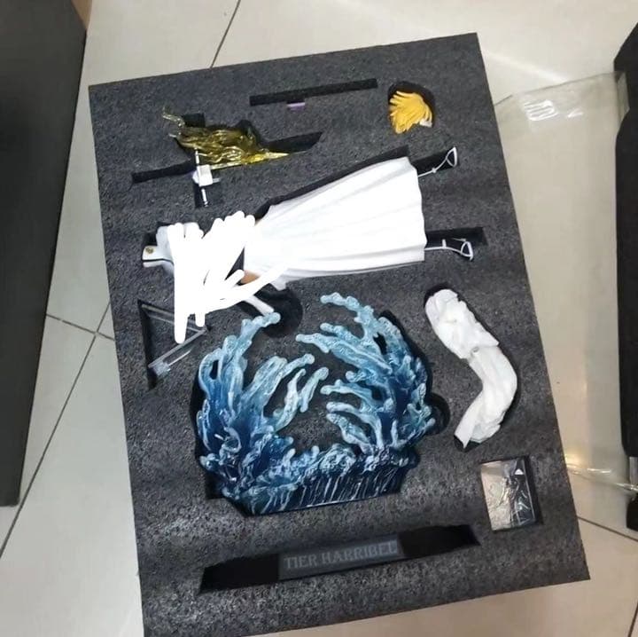 BLEACH 黒衣少年図 ティア ハリベル ガレージキット ガレキ スタチュー⑤