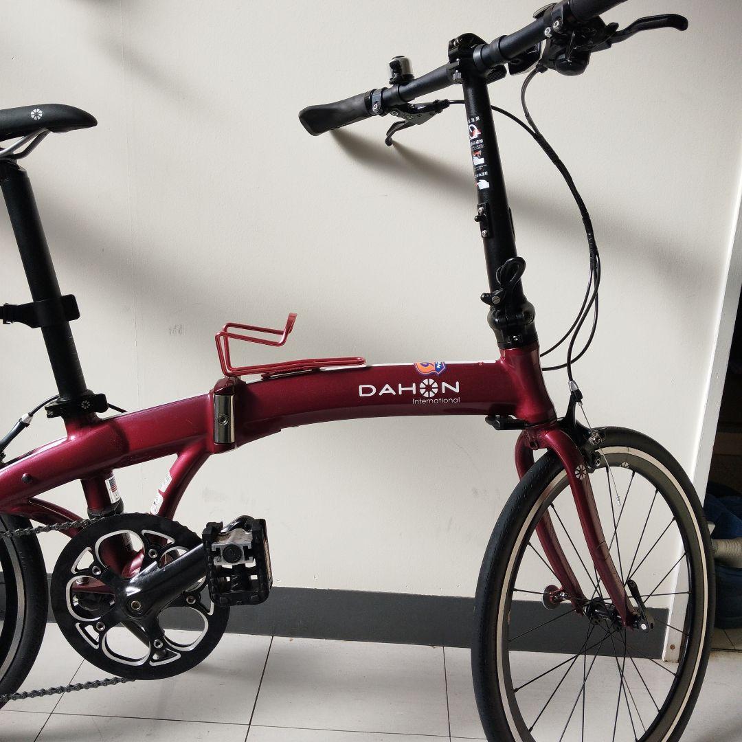 DAHON 折りたたみ自転車 ワインレッド