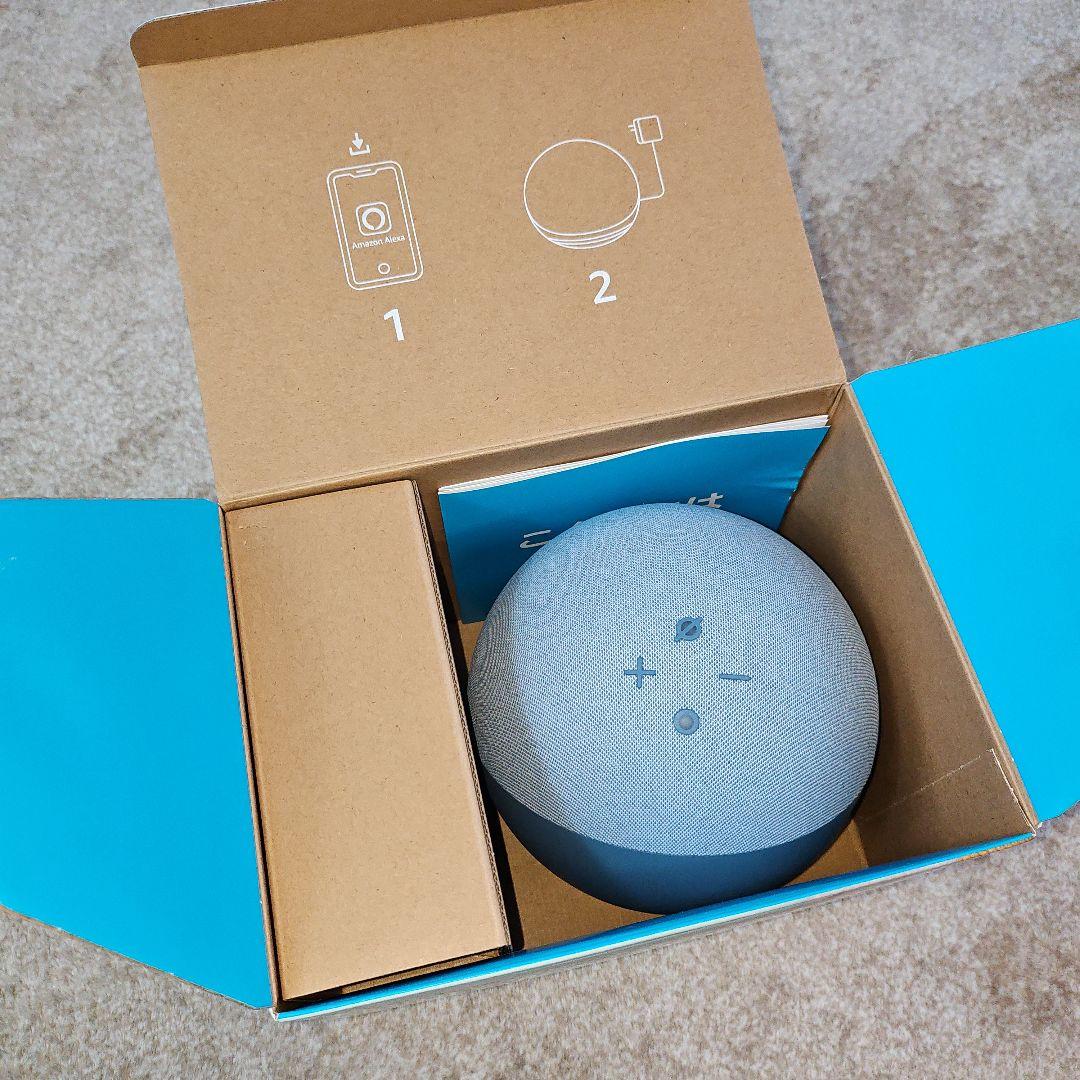 極美品 Alexa Echo アレクサ エコー 第4世代 スマートスピーカー