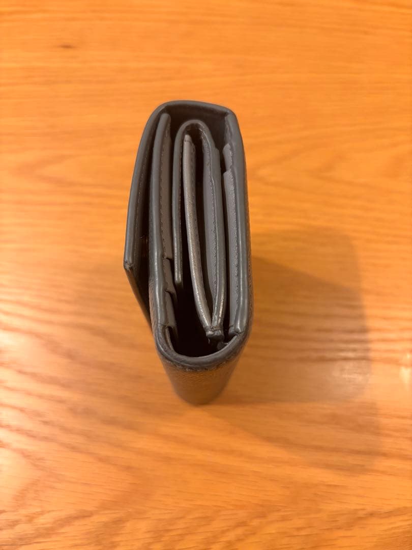 CELINE 三つ折り財布 グレー 保存袋付き