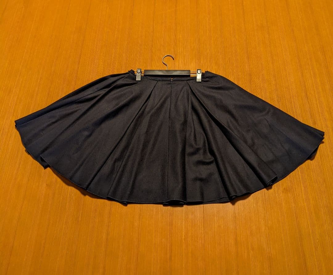 美品♡ FOXEY ウール100% たっぷりフレア スカート 42 フォクシー