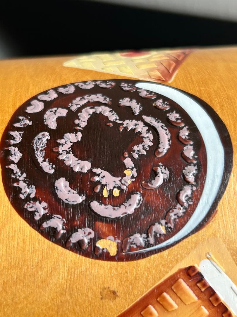 ヴィンテージ　木製クッキージャー　ビスケット　アンティーク　古道具　USA