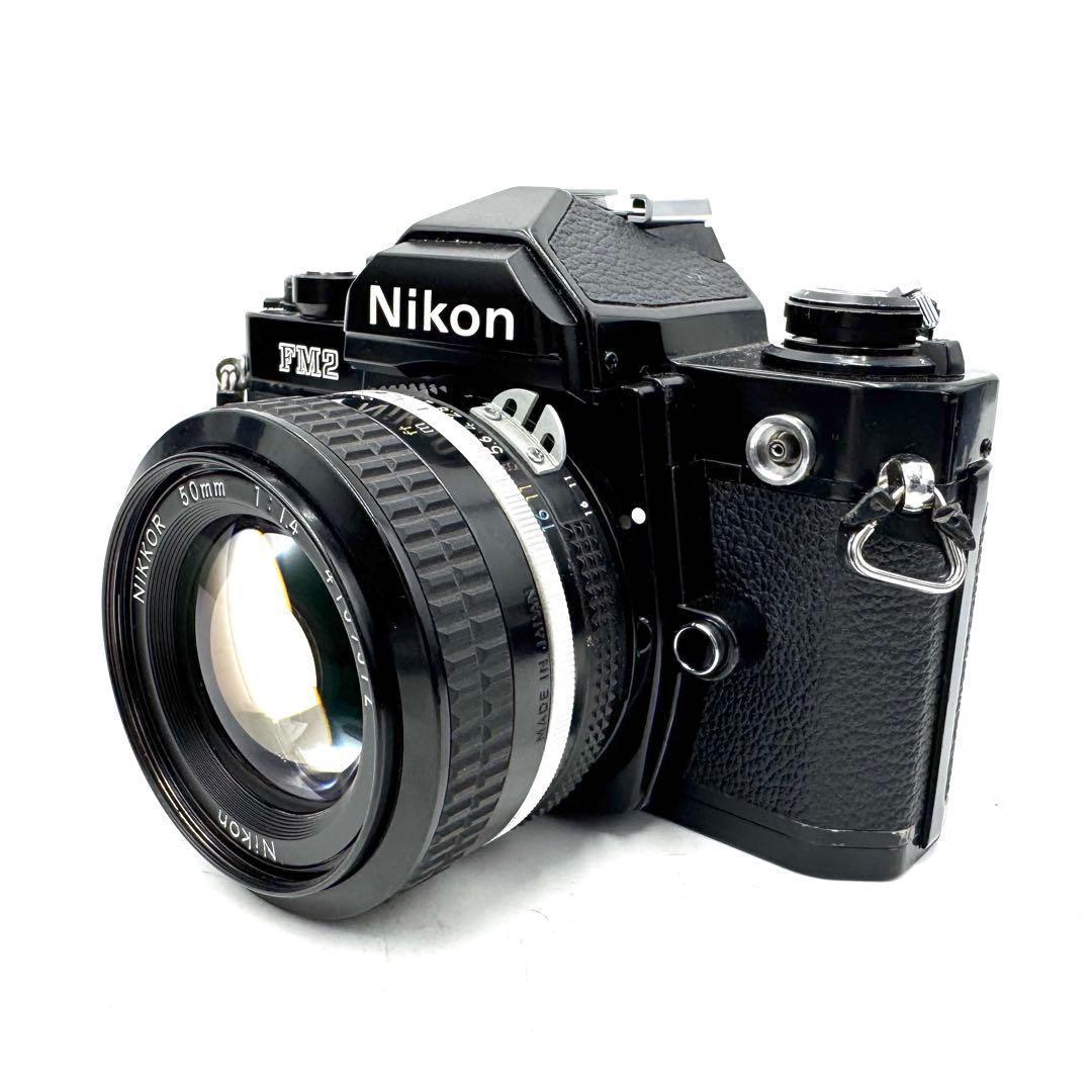 ❁後期型！動作良好❁Nikon New FM2 & Ai 50mm F1.4