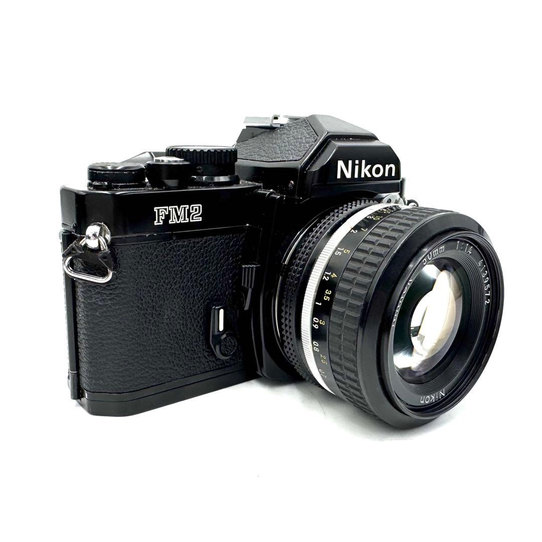 ❁後期型！動作良好❁Nikon New FM2 & Ai 50mm F1.4