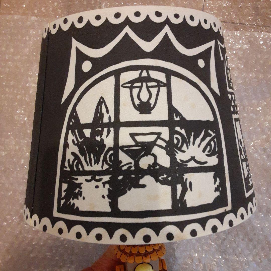 レトロ　ヴィンテージ　猫のダヤン　ルームランプ　タシルの街角　わちふぃーるど