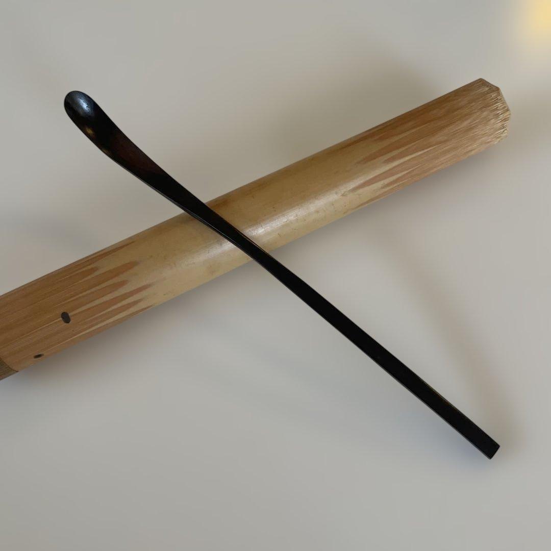 黒柿茶杓