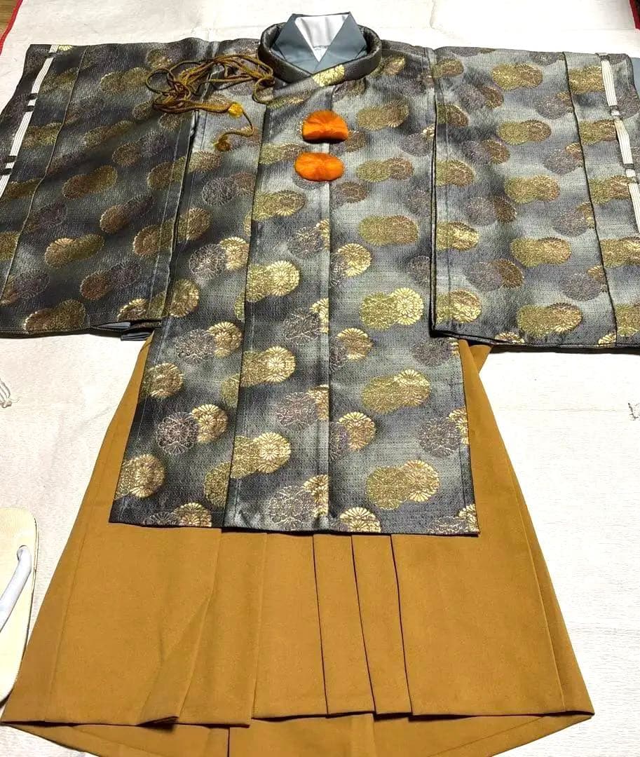 七五三　男の子　5歳　着物　着物セット　平安時代衣装　水干　美品