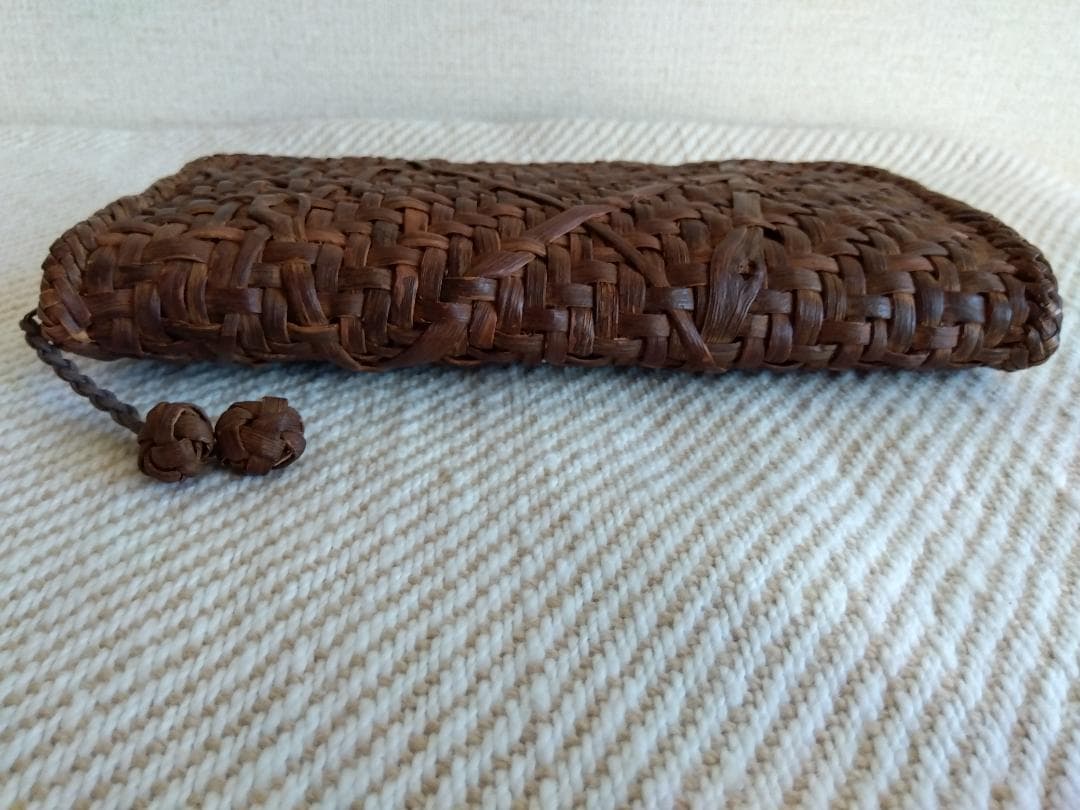 国産　山葡萄の長財布