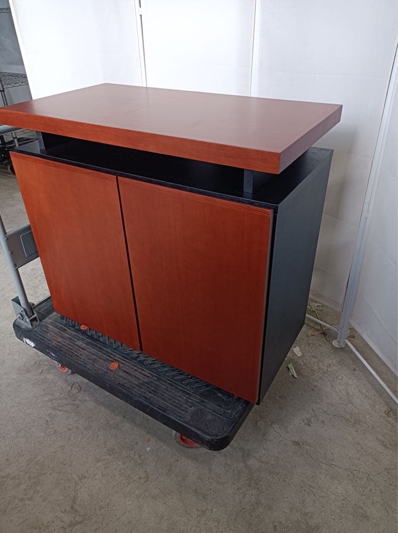 八6188【美品】ラピダス　キャビネット 幅80×奥行き42.5×高さ73