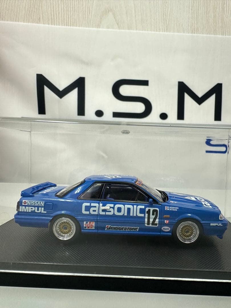 Calsonic SKYLINE Gr.A 1988 ミニカー 1/43