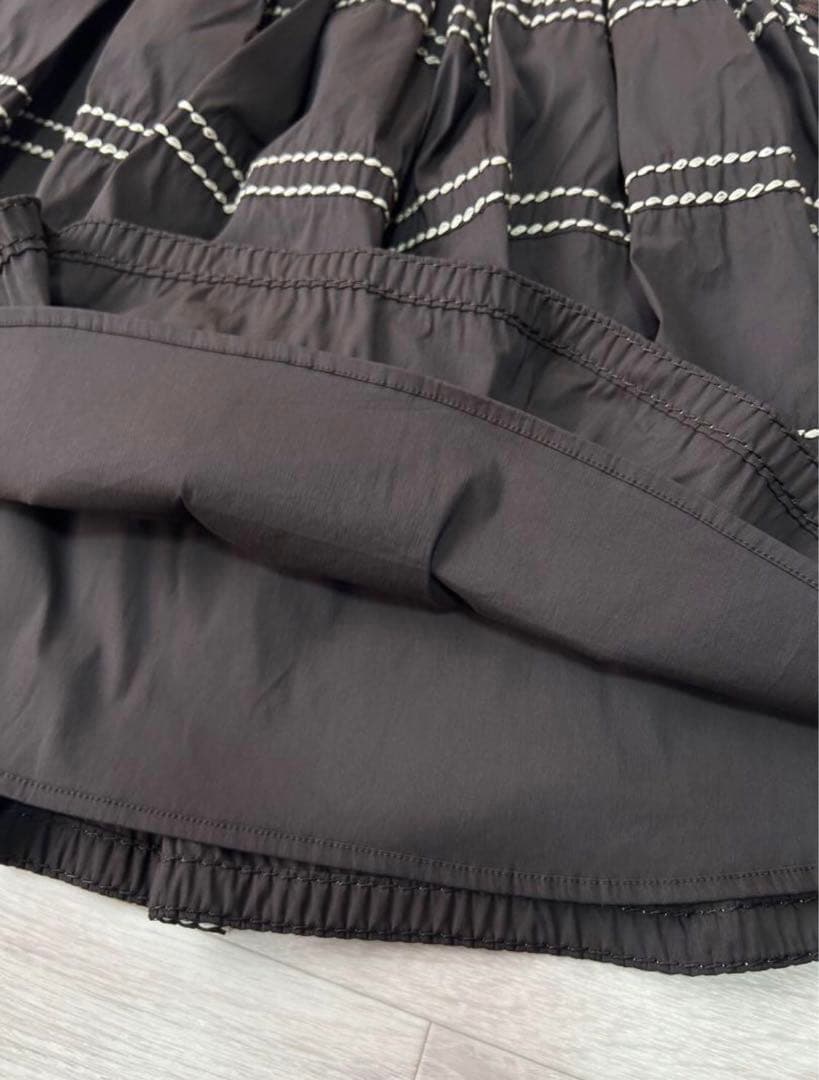 PRADA プラダ フレアスカート 膝丈スカート 38